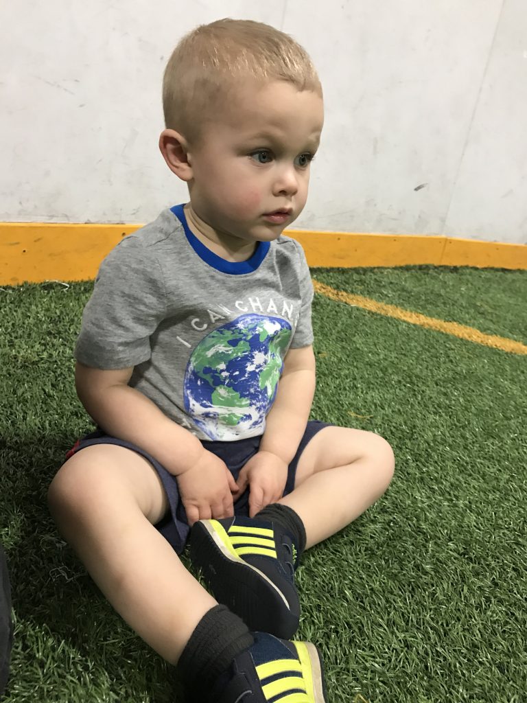 Toddler Life: Sports class.