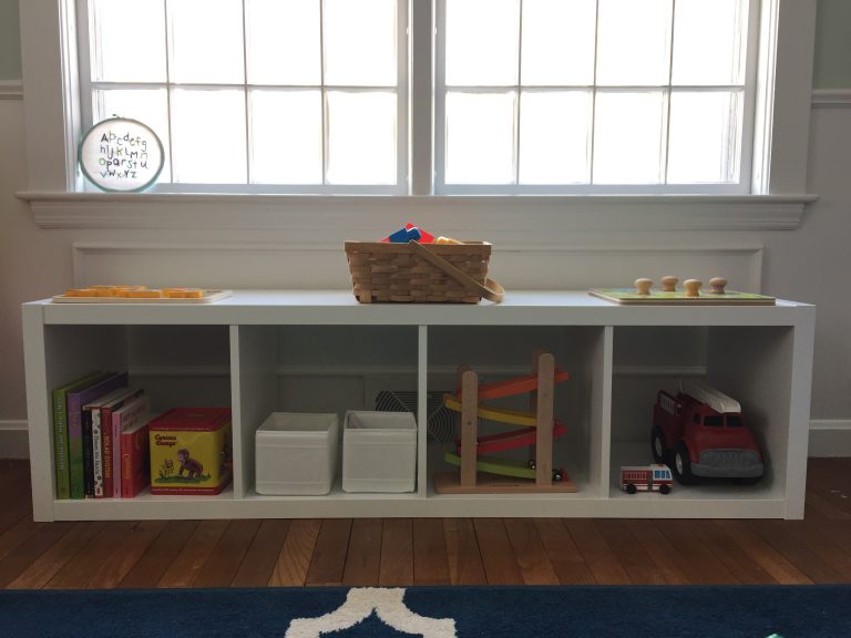 Montessori home at 17 months.