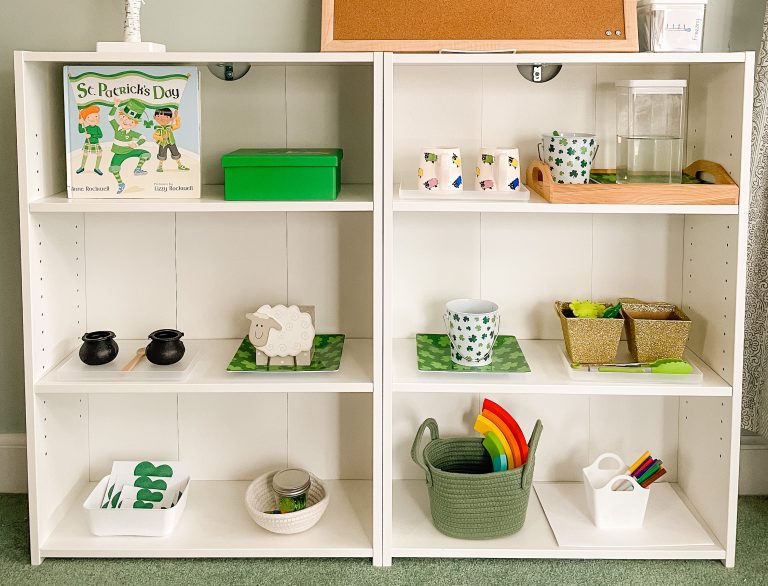 St. Patrick’s Day Shelf Work.