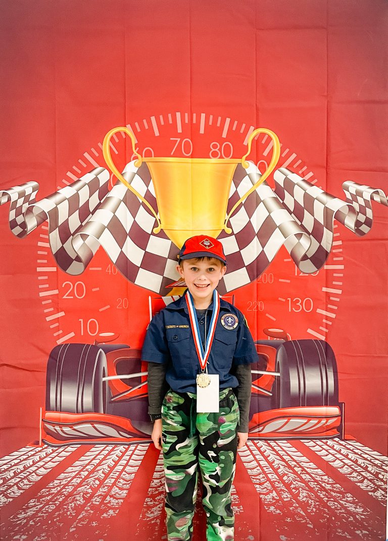 Introducing: Our Pinewood Derby Winner!